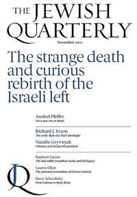 Enlarge image Cover: The Strange Death and Curious Rebirth of the Israeli Left - Jewish Quarterly
