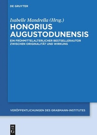 Enlarge image Cover: Honorius Augustodunensis - De Gruyter