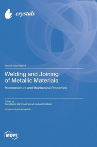 Enlarge image Cover: Welding and Joining of Metallic Materials - MDPI AG