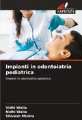 Cover: Impianti in odontoiatria pediatrica - Edizioni Sapienza