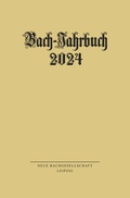 Cover: Bach-Jahrbuch 2024 - Evangelische Verlagsanstalt