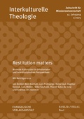 Cover: Restitution matters - Evangelische Verlagsanstalt