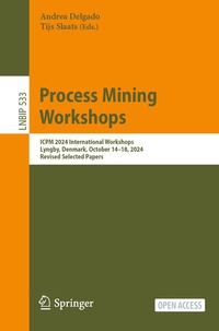 Enlarge image Cover: Process Mining Workshops - Springer