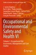 Cover: Occupational and Environmental Safety and Health VI - Springer
