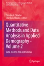 Cover: Quantitative Methods and Data Analysis in Applied Demography - Volume 2 - Springer