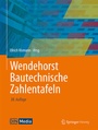 Bild: Wendehorst Bautechnische Zahlentafeln - Springer Vieweg
