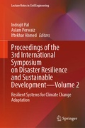 Cover: Proceedings of the 3rd International Symposium on Disaster Resilience and Sustainable Development-Volume 2 - Springer Nature Switzerland AG