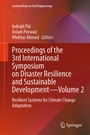 Cover: Proceedings of the 3rd International Symposium on Disaster Resilience and Sustainable Development-Volume 2 - Springer