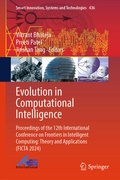 Cover: Evolution in Computational Intelligence - Springer Nature Switzerland AG