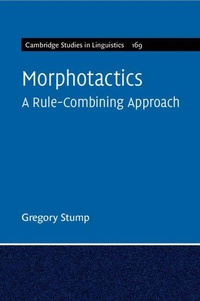 Enlarge image Cover: Morphotactics: Volume 169 - Cambridge University Press