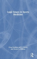 Cover: Legal Issues in Sports Medicine - Routledge