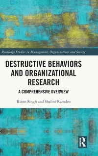 Abbildung von: Destructive Behaviors and Organizational Research - Routledge