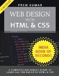 Cover: Web Design with HTML & CSS - Notion Press, Inc.