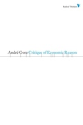 Cover: Critique of Economic Reason - Verso Books