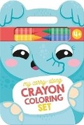 Cover: My Carry-Along Crayon Coloring Set: Elephant & Friends (Ages 4+) - Yoyo Books