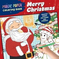 Enlarge image Cover: Magic Paper Coloring Book: Merry Christmas! - Callisto Kids