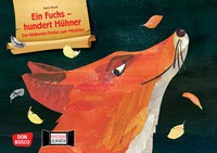 Abbildung von: Ein Fuchs - hundert Hühner. Der Bildkarten-Thriller zum Mitzählen. Kamishibai Bildkartenset - Don Bosco Medien