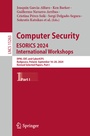 Cover: Computer Security. ESORICS 2024 International Workshops - Springer
