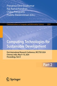 Enlarge image Cover: Computing Technologies for Sustainable Development - Springer