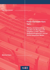Abbildung von: Finite-Elemente-Kurs Teil 1 - vdf Hochschulverlag AG