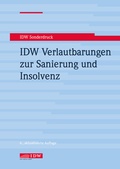 Bild: IDW Verlautbarungen zur Sanierung und Insolvenz - IDW