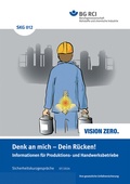 Cover: SKG 012 Denk an mich - Dein R&uuml;cken! - Jedermann-Verlag GmbH