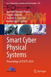 Enlarge image Cover: Smart Cyber Physical Systems - Springer