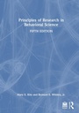 Cover: Principles of Research in Behavioral Science - Routledge