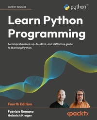 Enlarge image Cover: Learn Python Programming - Packt Publishing