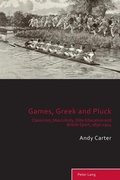Cover: Games, Greek and Pluck - Peter Lang Verlag