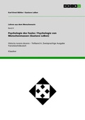 Cover: Psychologie des foules / Psychologie von Menschenmassen (Gustave LeBon) - Lehren aus dem Menschensein