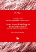 Cover: Latest Scientific Findings in Ruminant Nutrition - IntechOpen
