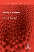 Bild: History of Palestine - Routledge