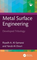 Cover: Metal Surface Engineering - CRC Press