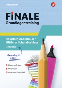 Abbildung von: FiNALE Grundlagentraining - Hauptschulabschluss, Mittlerer Schulabschluss - Westermann Lernwelten GmbH