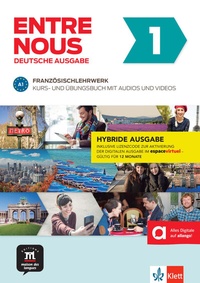 Abbildung von: Entre nous 1 A1 - Hybride Ausgabe - Klett