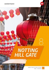 Enlarge image Cover: Notting Hill Gate 8. Arbeitsbuch Inklusion - Westermann Schulbuch