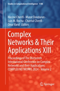 Abbildung von: Complex Networks & Their Applications XIII - Springer