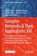 Cover: Complex Networks & Their Applications XIII - Springer