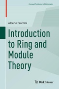 Cover: Introduction to Ring and Module Theory - Birkh&auml;user