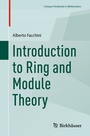 Cover: Introduction to Ring and Module Theory - Birkhäuser