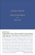 Cover: S&auml;mtliche Briefe - Rudolf Steiner Verlag
