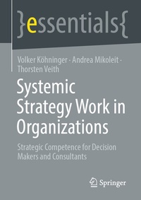 Enlarge image Cover: Systemic Strategy Work in Organizations - Springer