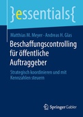 Cover: Beschaffungscontrolling f&uuml;r &ouml;ffentliche Auftraggeber - Springer Gabler