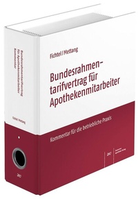 Abbildung von: Bundesrahmentarifvertrag für Apothekenmitarbeiter - Deutscher Apotheker Verlag