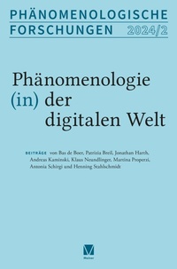 Abbildung von: Phänomenologie (in) der digitalen Welt - Meiner
