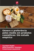 Cover: Genero e preferencia pelos media em produtos cosmeticos - Edicoes Nosso Conhecimento