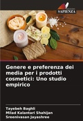 Cover: Genere e preferenza dei media per i prodotti cosmetici - Edizioni Sapienza