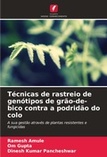 Cover: Tecnicas de rastreio de genotipos de grao-de-bico contra a podridao do colo - Edicoes Nosso Conhecimento