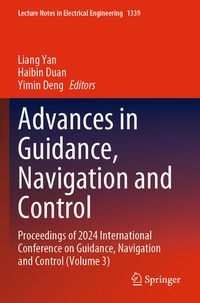 Enlarge image Cover: Advances in Guidance, Navigation and Control - Springer